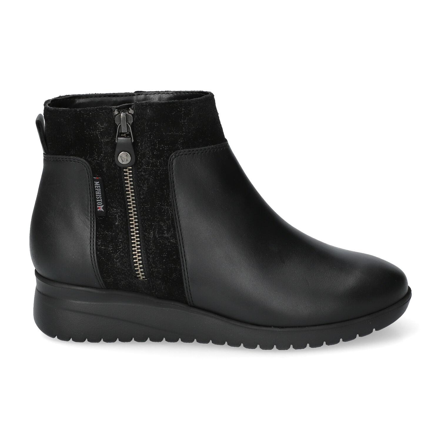 bottines femme modèle Ivina noir - Mephisto